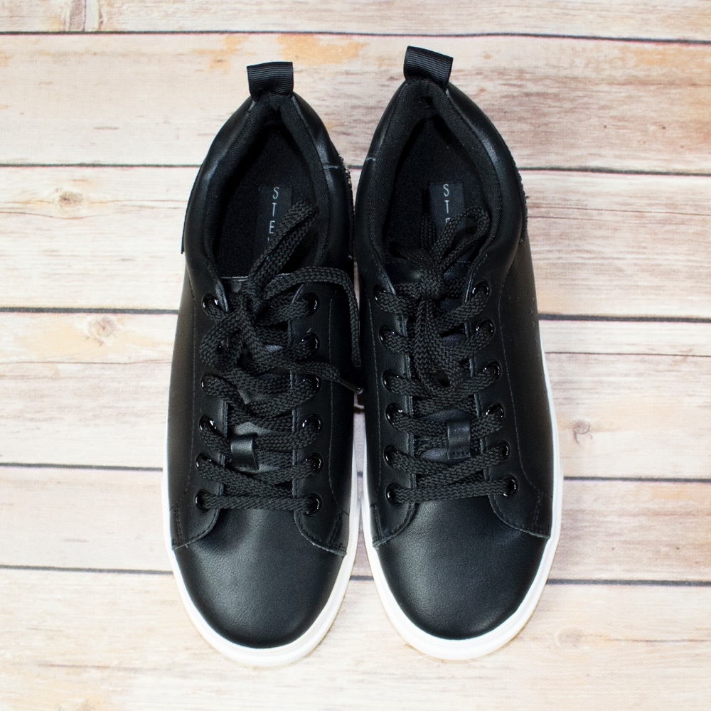 Black Madden sparkle star sneakers - Picture 3 of 8